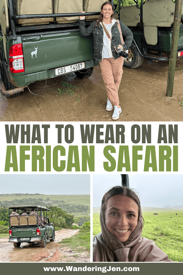 What to wear on an African Safari. Outfits for safari adventures! What to pack and what to bring when planning your African Safari! South Africa, Cape Town, Safari, outfits. 