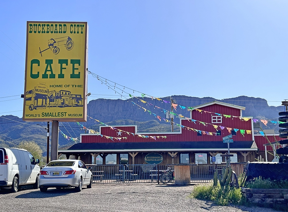 Buckboard Cafe in Superior Arizona. Visit Superior Arizona