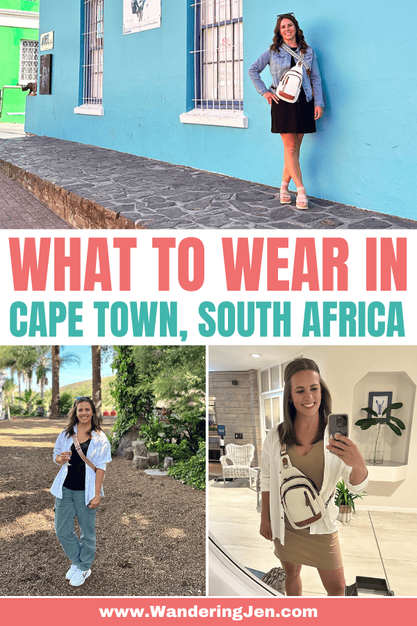 What to wear in cape town. South africa outfit ideas. Packing list for Cape Town. 