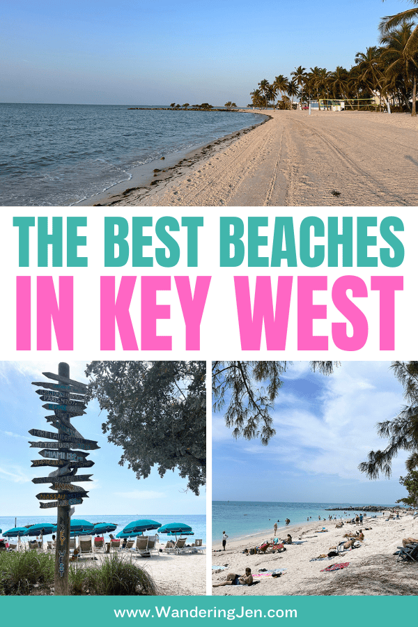 Looking for Key Wests Best Beaches to have a beach day? Check out these great beaches for families in Key West Florida, Best Florida Beaches, Key West Beaches, Key West Vacation.