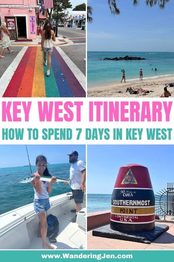 Key west Itinerary. How to spend 7 days in key west. What to do in Key West Florida. Spend a week in the Florida Keys!