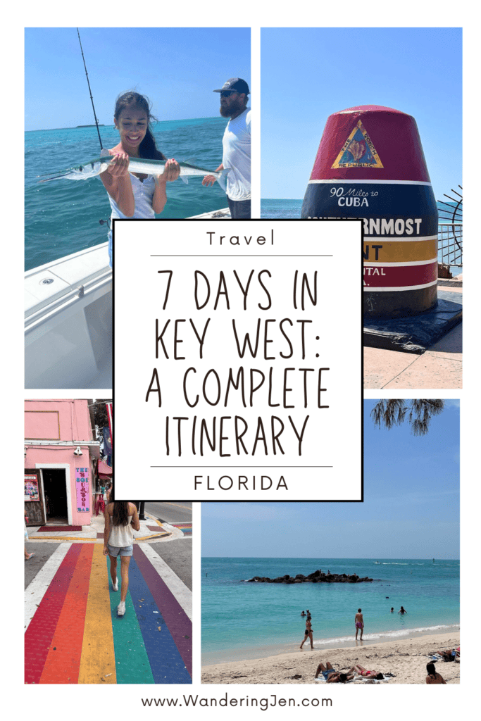 Key west Itinerary. How to spend 7 days in key west. What to do in Key West Florida. Spend a week in the Florida Keys!