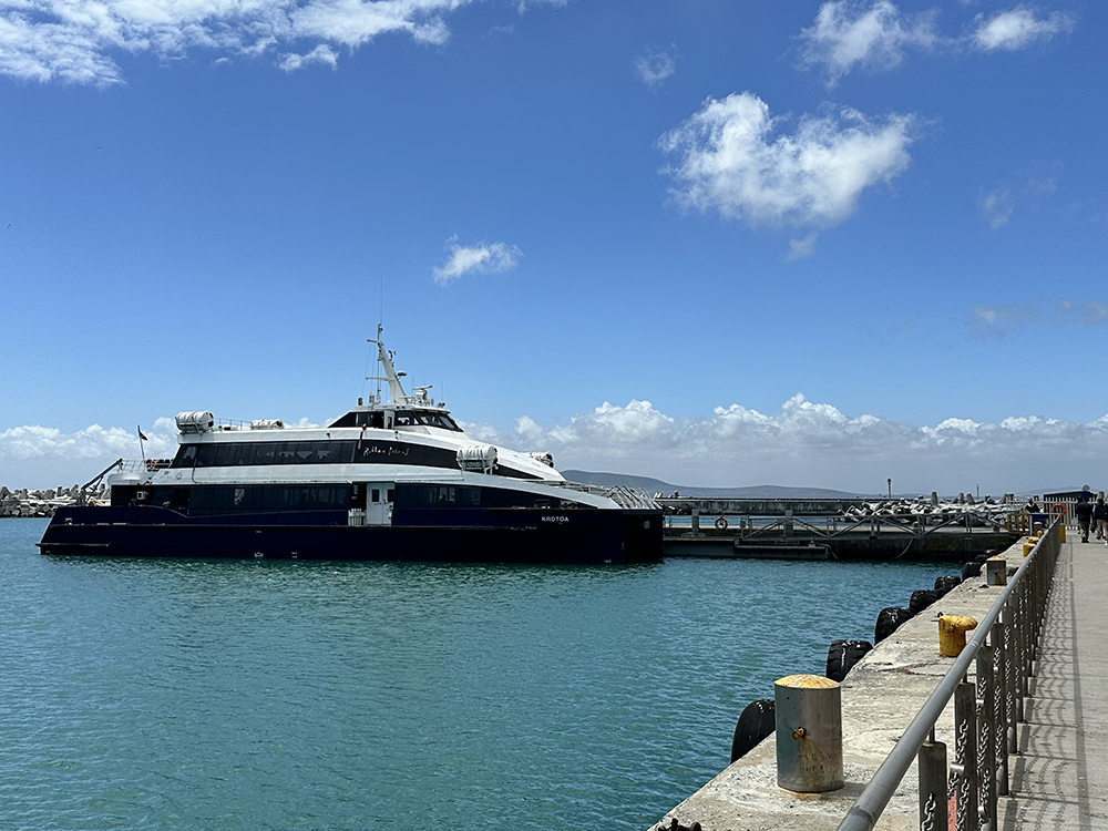 ferry to Robben Island