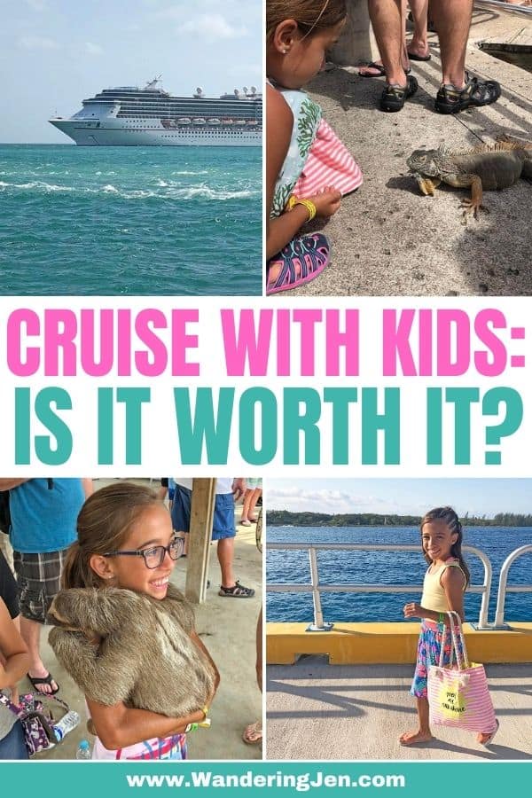 Cruise with kids, is it worth it? Should you take a kid on a cruise? Why kids love cruising!