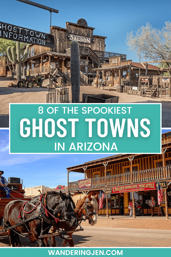 Arizona Ghost Towns. Explore these fun and historic ghost towns and abandoned cities in Arizona, perfect for a weekend getaway. 