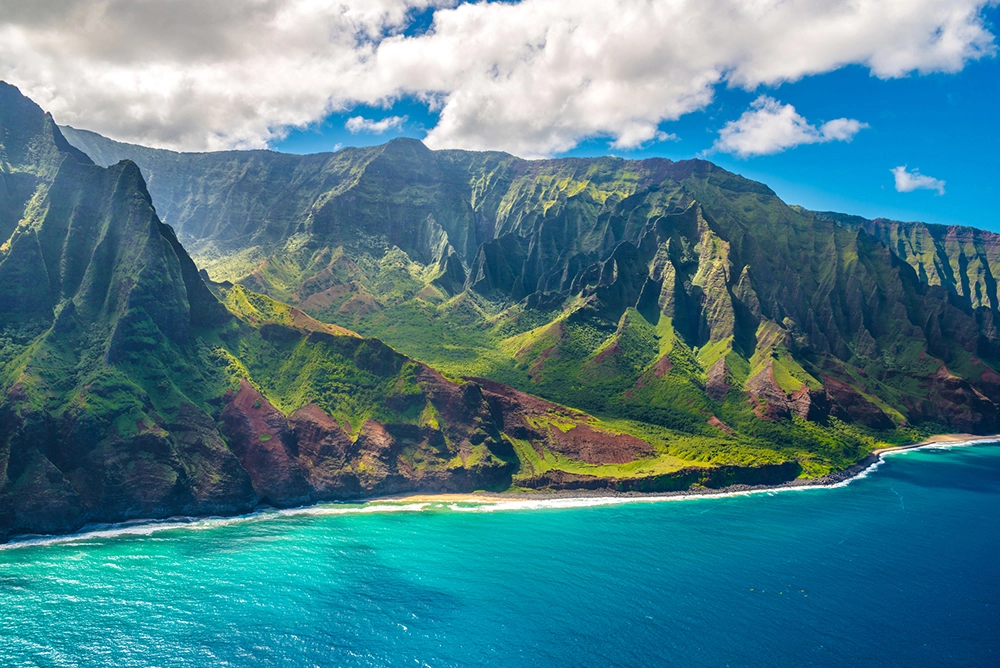 Napali Coast in Kauai