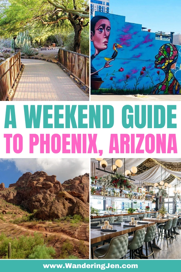 Spending a weekend in Phoenix as a solo female traveler? Here is what to see and where to eat. Your complete Phoenix itinerary. 