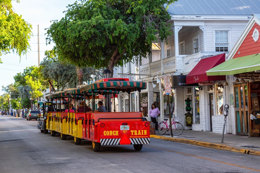 The Duvall Loop Bus in Key West