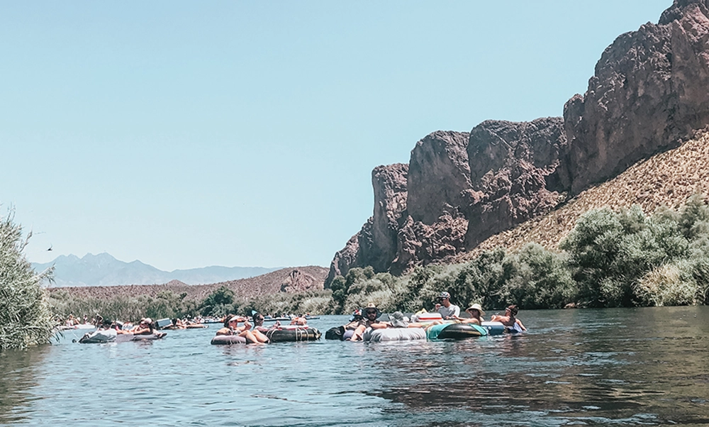 Salt River Tubing in Arizona