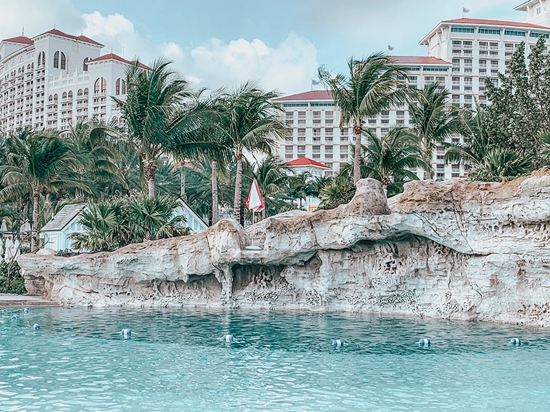 Pools are Baha Mar, Bahamas