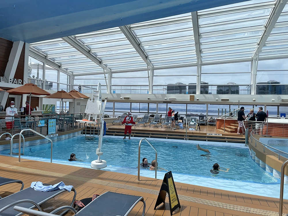 Alaskan Cruise indoor pool