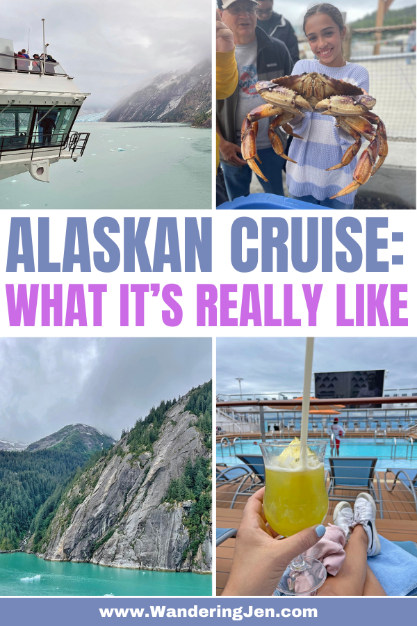 Alaska Cruise Tips I Wish I Knew Before My First Alaskan Cruise - what it's like on an Alaskan Cruise. 