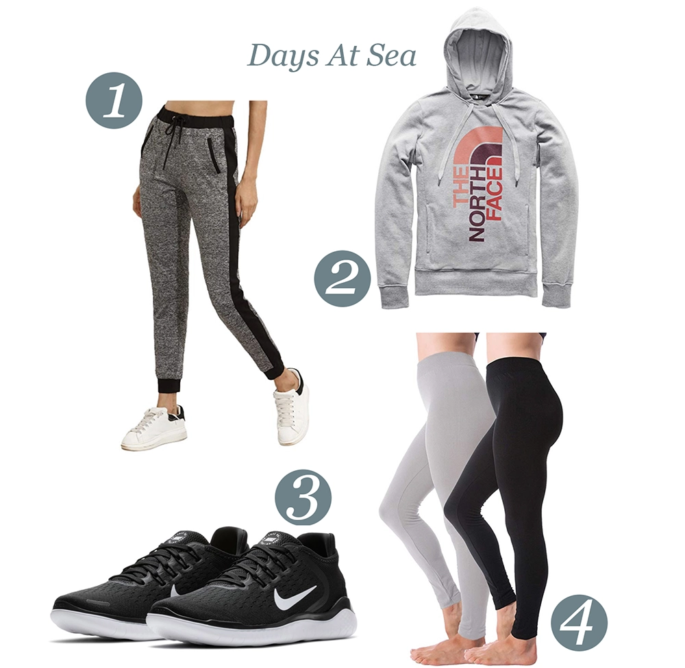 day at sea outfits for an Alaskan cruise