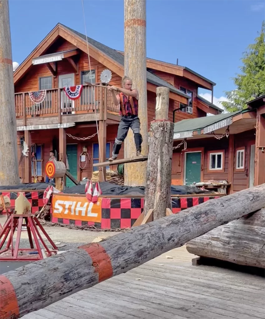 The Great Alaskan Lumberjack Show