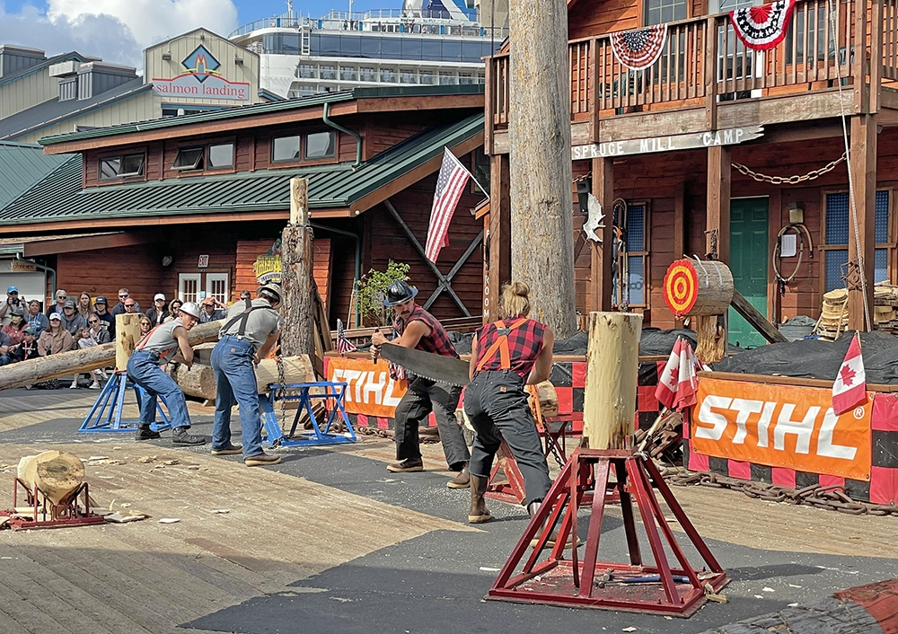 The Great Alaskan Lumberjack Show