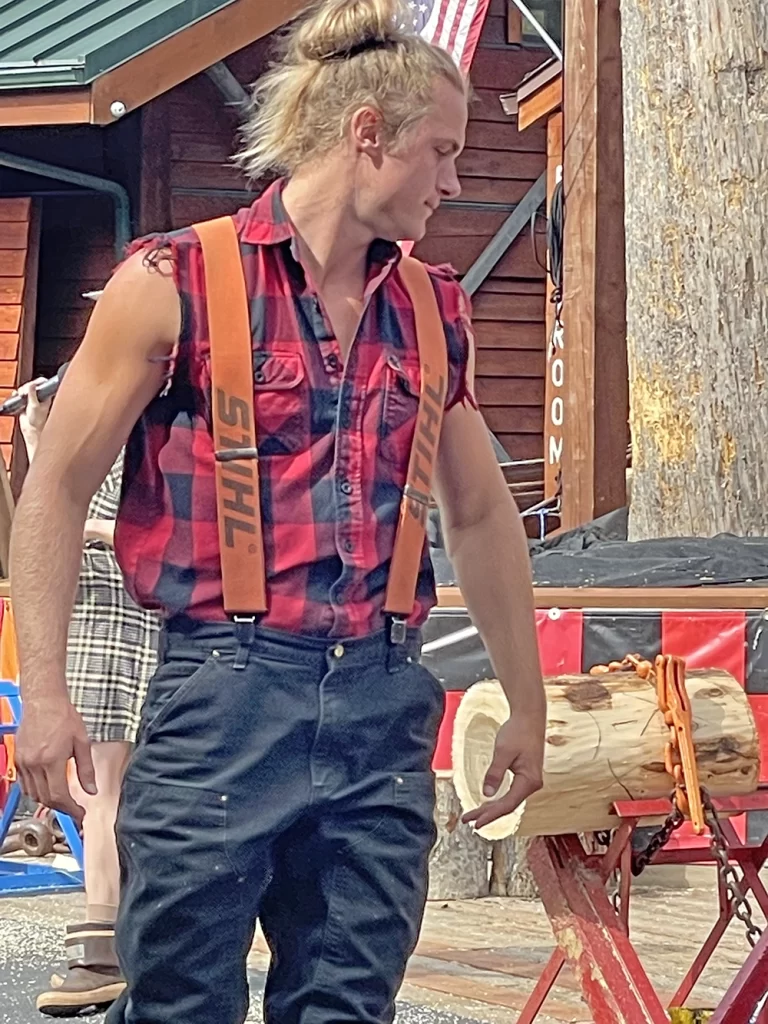 Lumberjack in Ketchikan