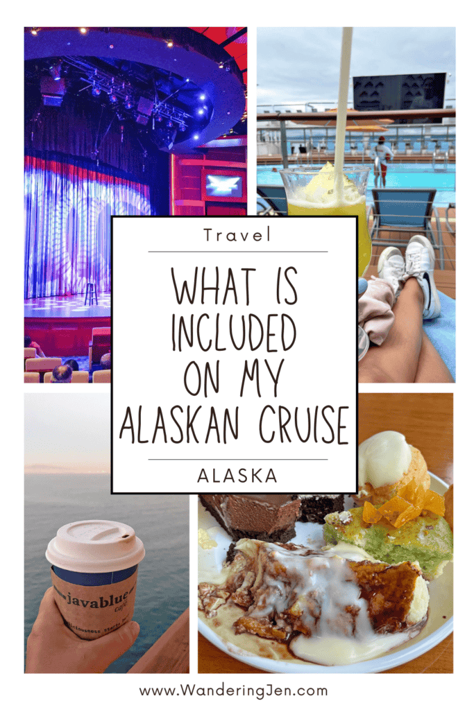 What is included on my Alaskan cruise? What food is included on a cruise? What are some extra costs on an Alaskan Cruise