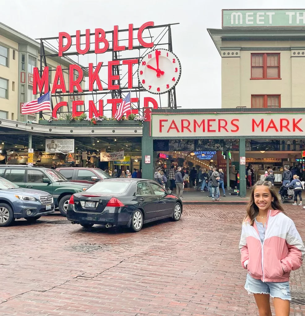 Pikes Place Market when visiting Seattle