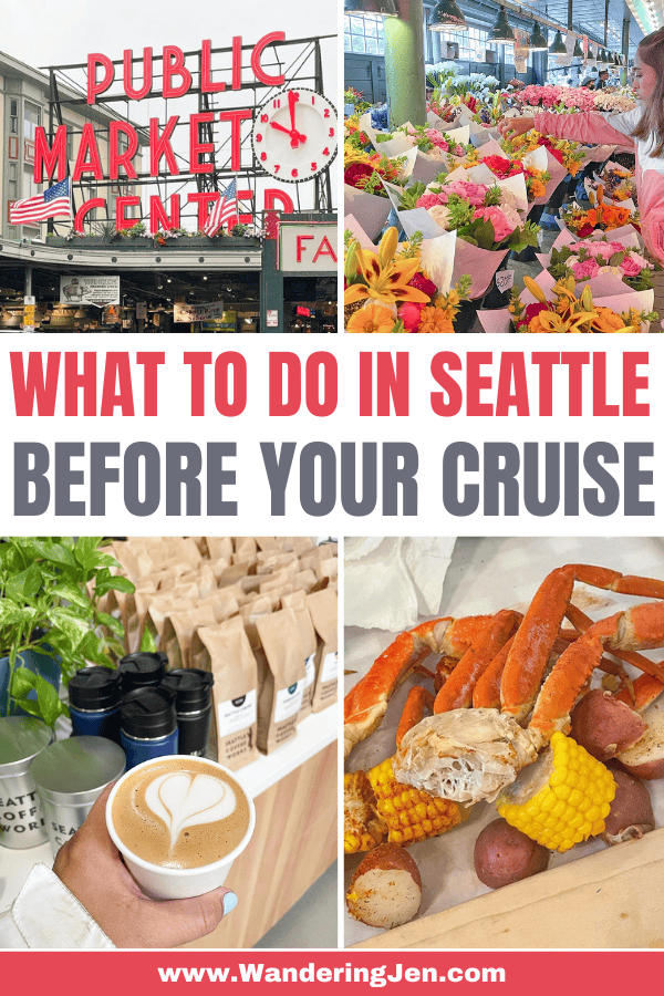 What to do in Seattle before your cruise. How to spend a day or weekend visiting Seattle when you go on an Alaskan Cruise