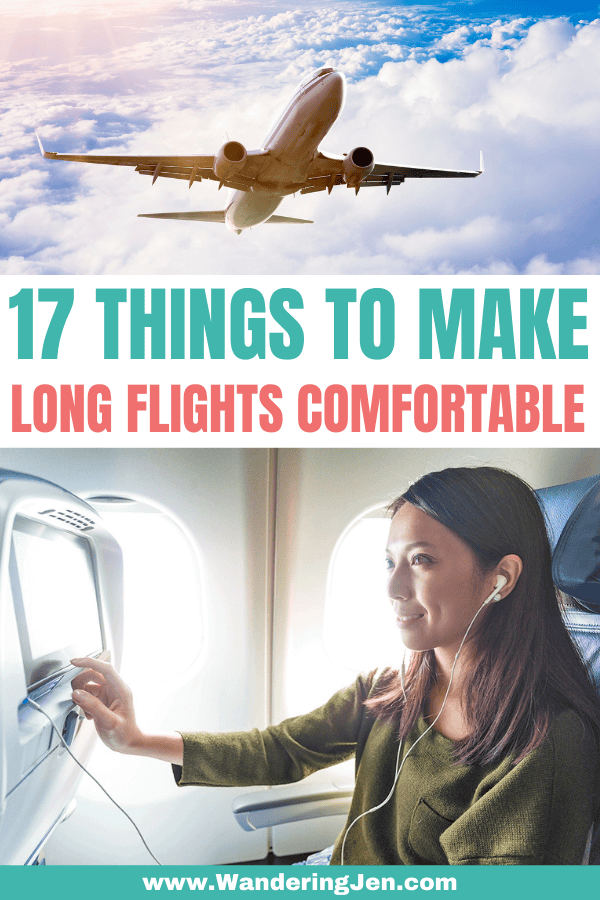 Want to make long flights more comfortable? These are the items and tips you need to make a long flight in economy more comfortable