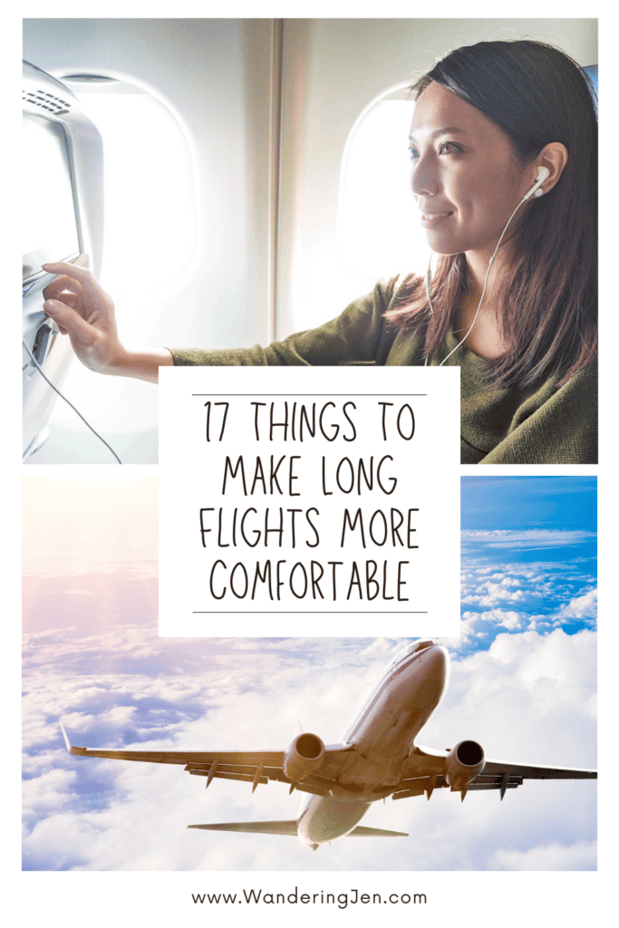 Want to make long flights more comfortable? These are the items and tips you need to make a long flight in economy more comfortable