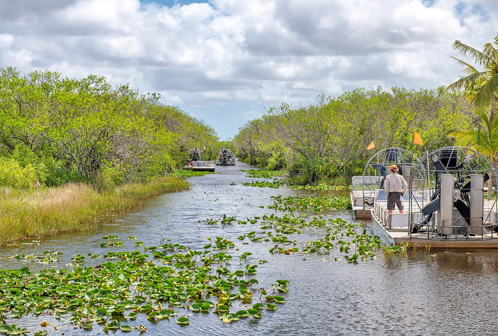 Summer Family Vacation Destinations. Orlando airboat