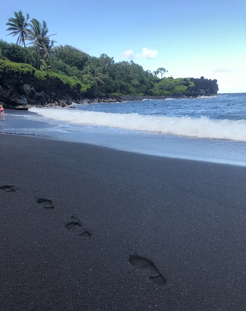 The Black Sand Beach