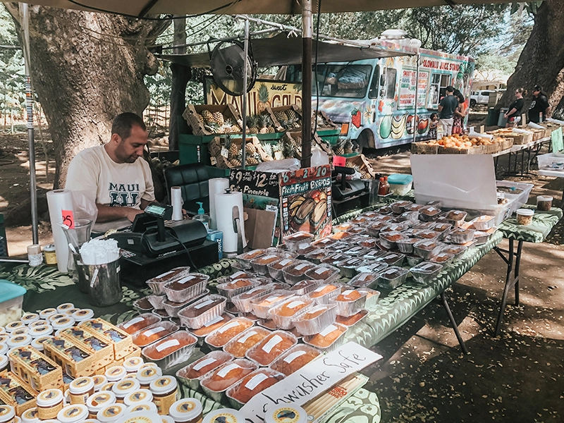 Maui Fruist Stand, where to eat in Maui