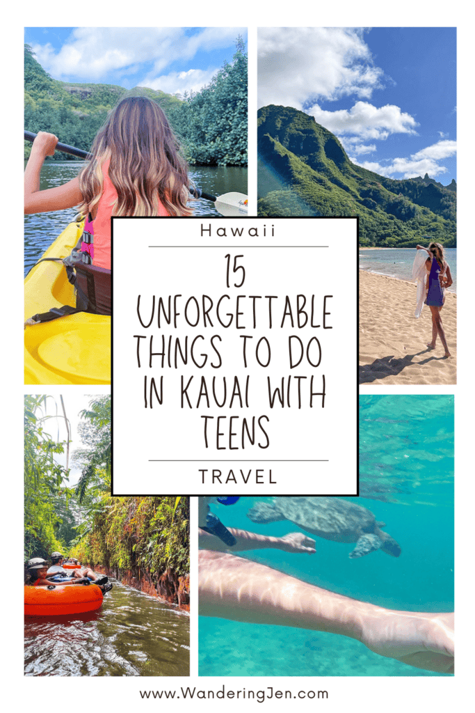 15 Unforgettable Things To Do In Kauai with Teens. What to do and see in Kauai. Where to stay, where to eat. Fun activities your kids will love on this Hawaiian Island! 