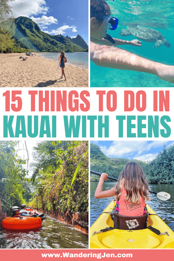 15 Unforgettable Things To Do In Kauai with Teens. What to do and see in Kauai. Where to stay, where to eat. Fun activities your kids will love on this Hawaiian Island!