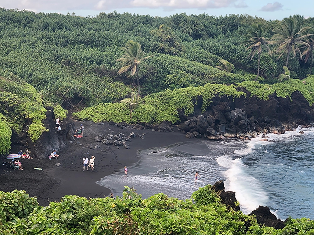 The Black Sand Beach