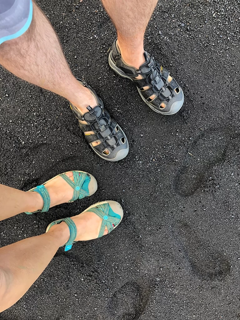 The Black Sand Beach