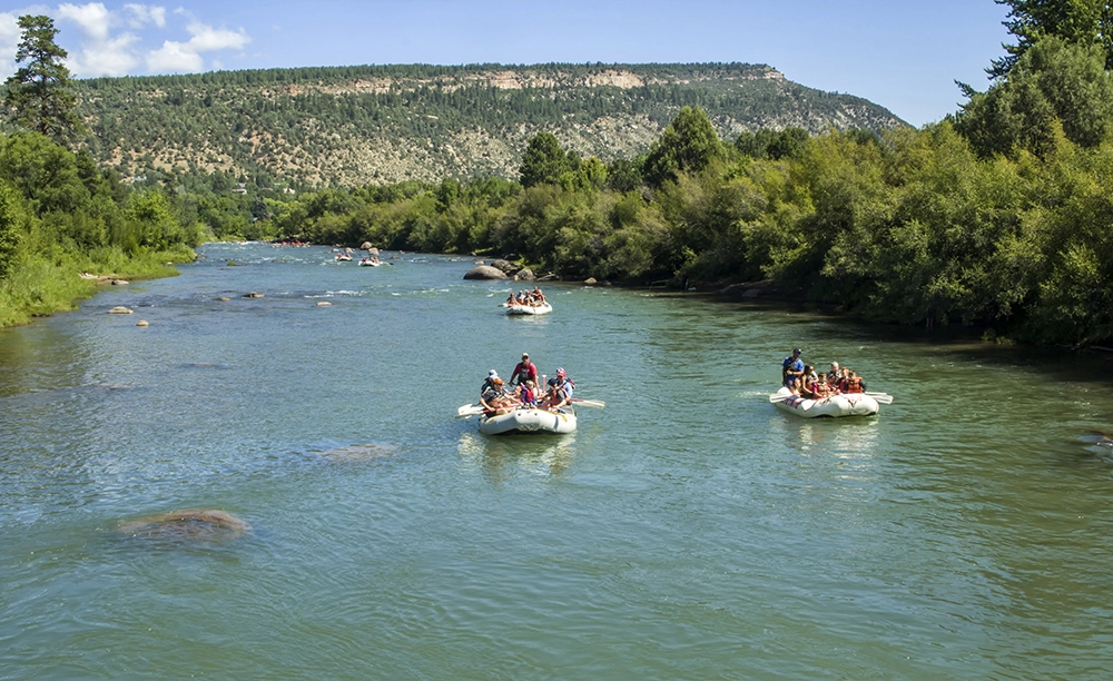 mild to wild rafting in Durango