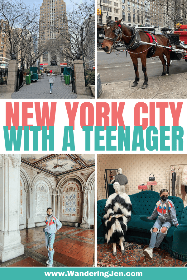 How to have fun in New York City with a Teenager. All the places your teen will love in NYC, where to visit, where to eat, take your kids to New York City!