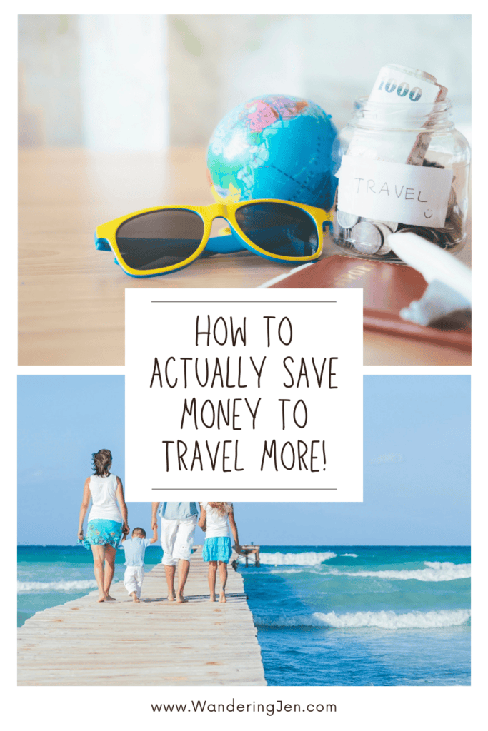 How to ave money to travel. how to create a travel fund.